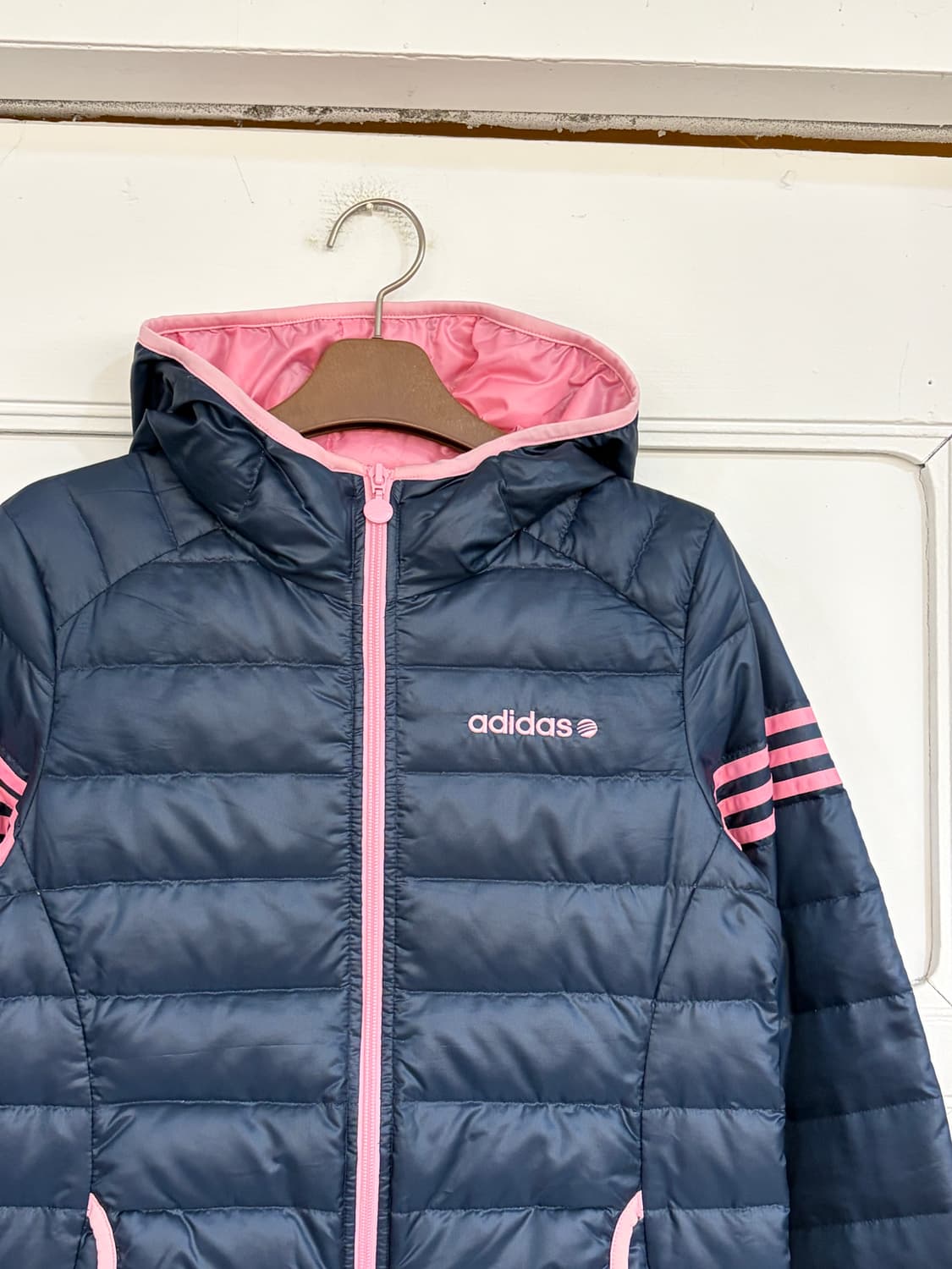 아디다스 네오 딸기우유 경량 패딩 상품이미지4