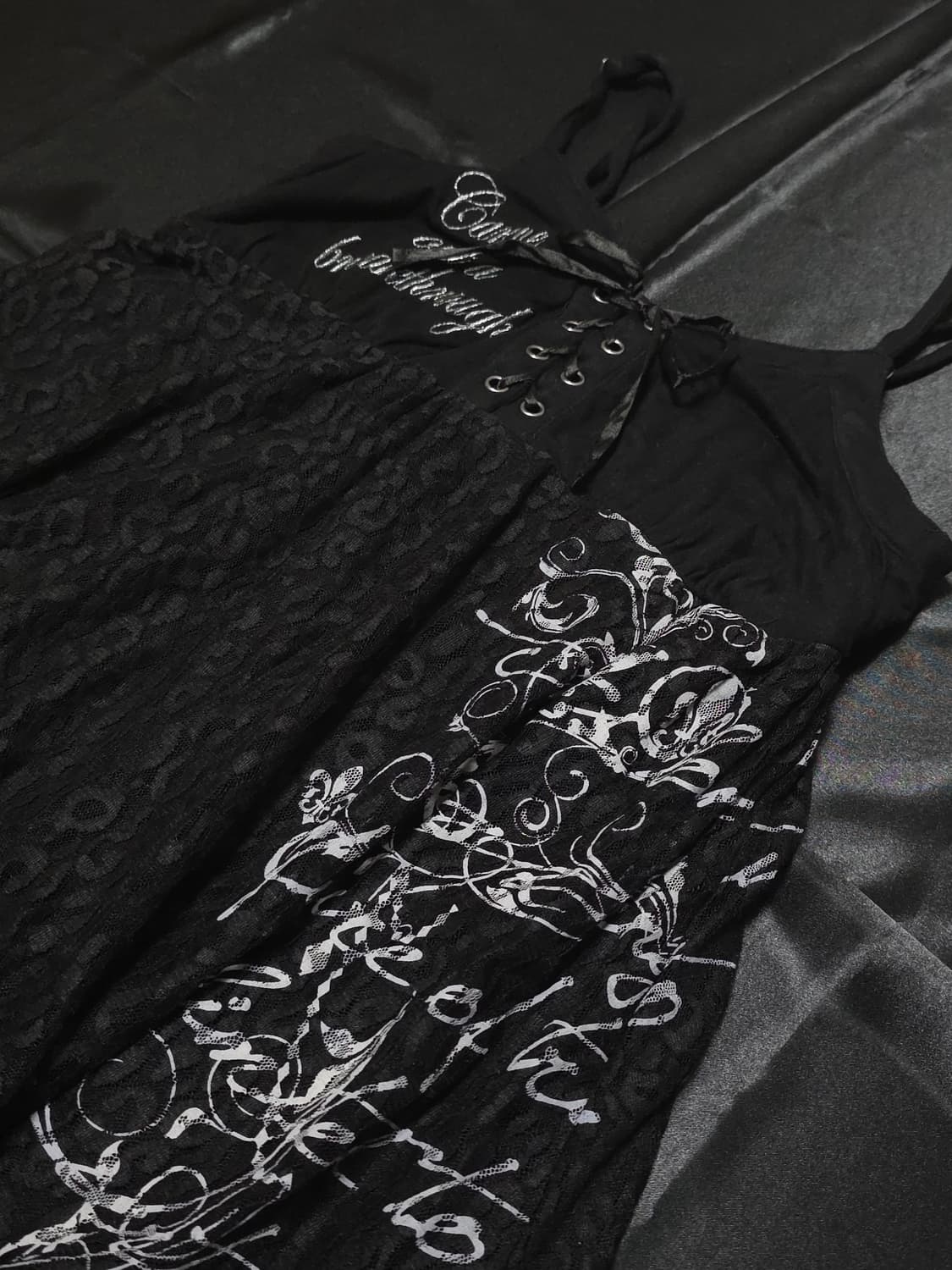 ghost of harlem 호피 미니 원피스 상품이미지1