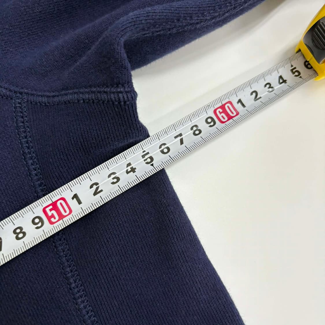 폴로 랄프로렌 신형 라벨 네이비 써멀 스웻 후드집업 희귀져지(M) 상품이미지7