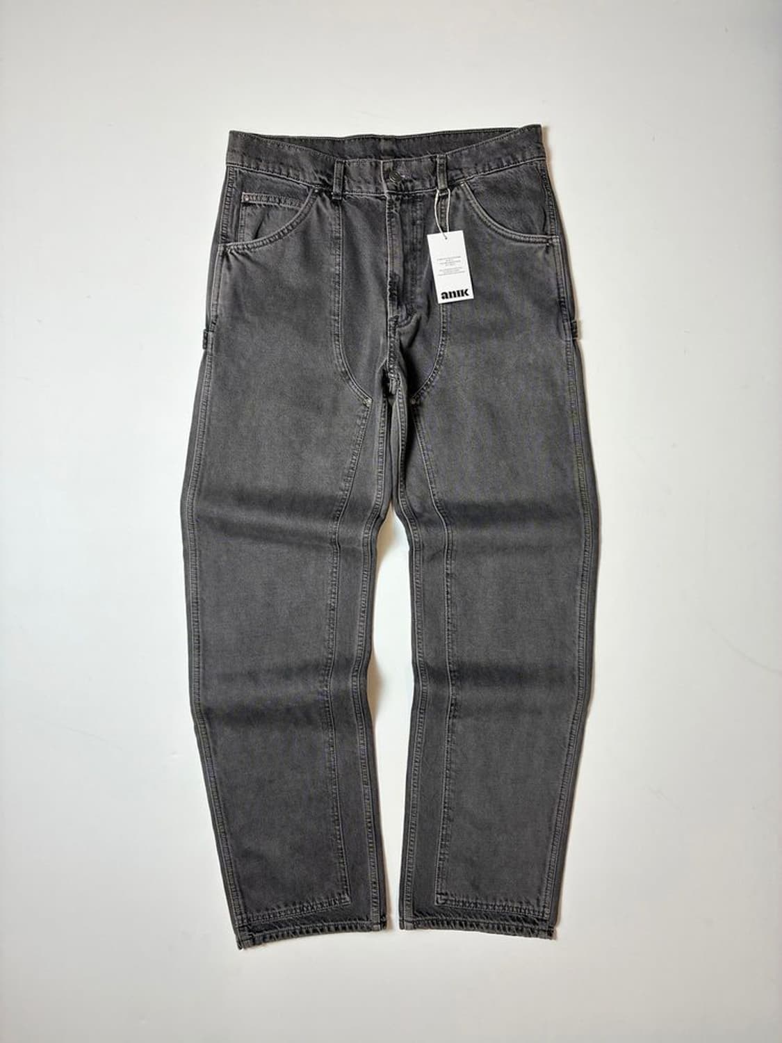 언어펙티드UNAFFECTED 23FW스트레이트더블니데님 팬츠 PN9171 상품이미지1