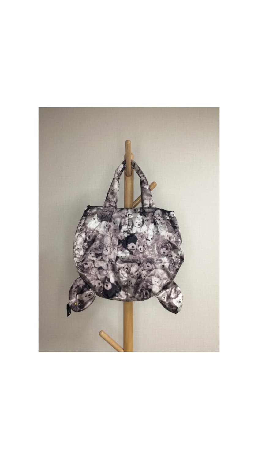 빈티지 곰돌이 토트백 상품이미지5