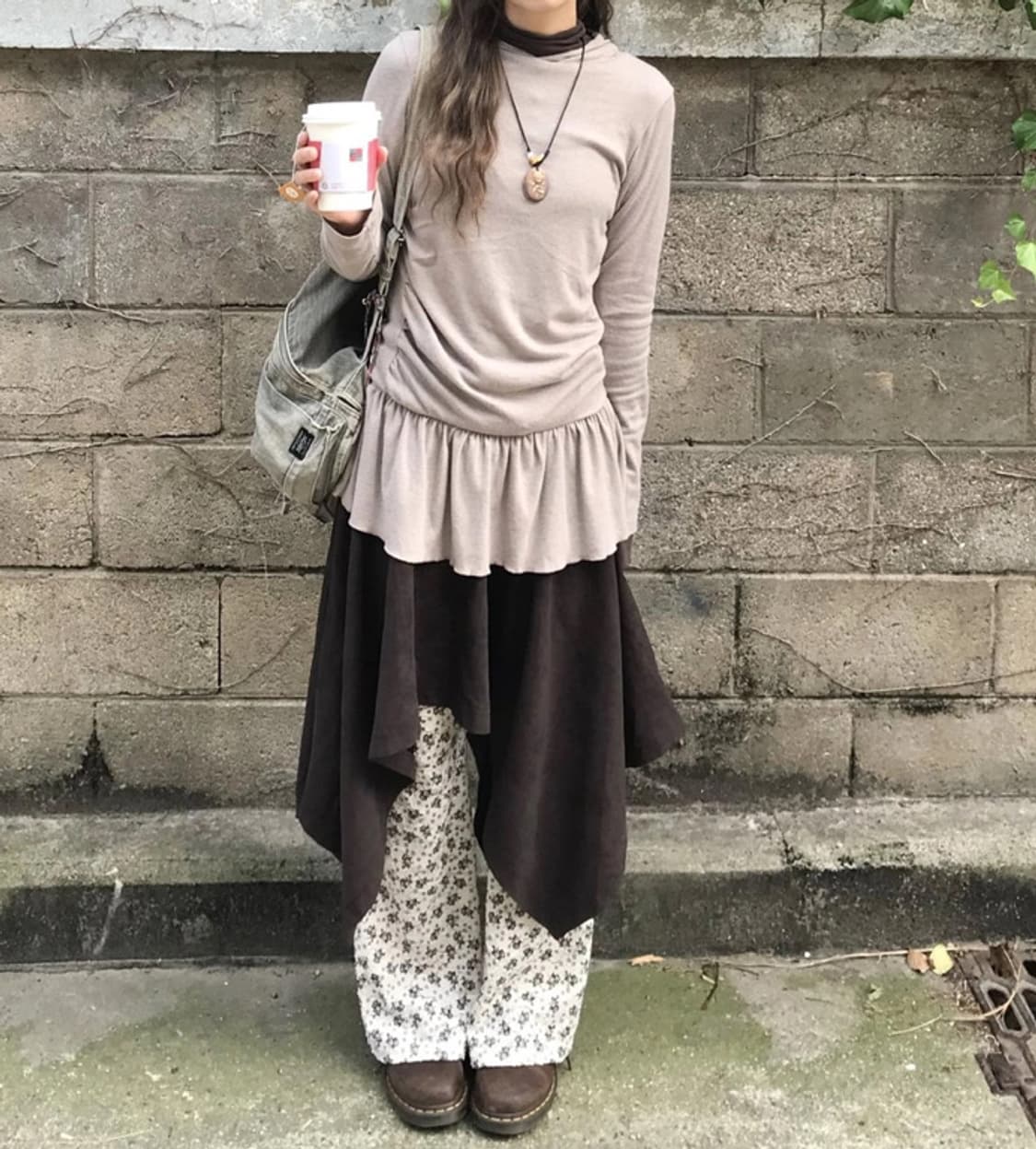 레이어드스커트 상품이미지2