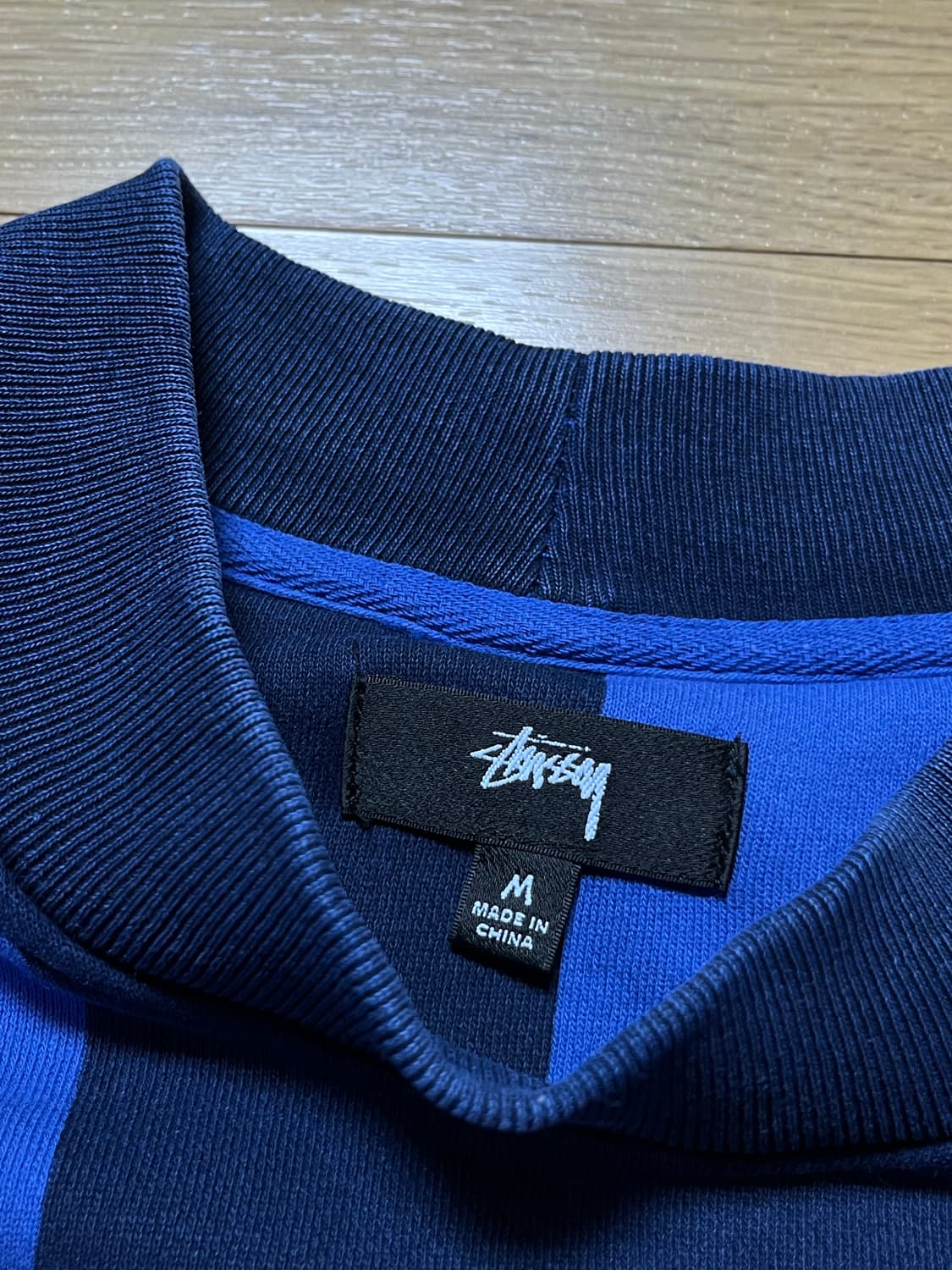 스투시 블러 체크 모크넥 스웻셔츠 [L]  상품이미지3