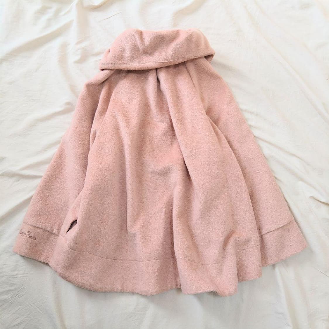 메조피아노 라떼핑크 판초 케이프 코트 라떼갸루 히메갸루 앙크루즈  상품이미지10