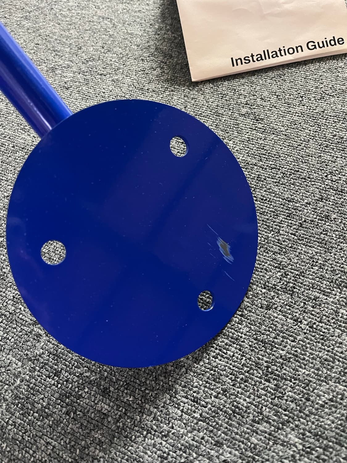 비아크-KB1 의자 등받이 (블루/실버) 상품이미지9