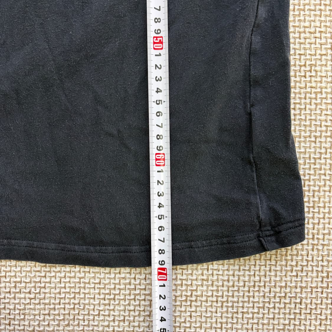 L 나이키 로고 블랙 반팔 티 0601D2 상품이미지6