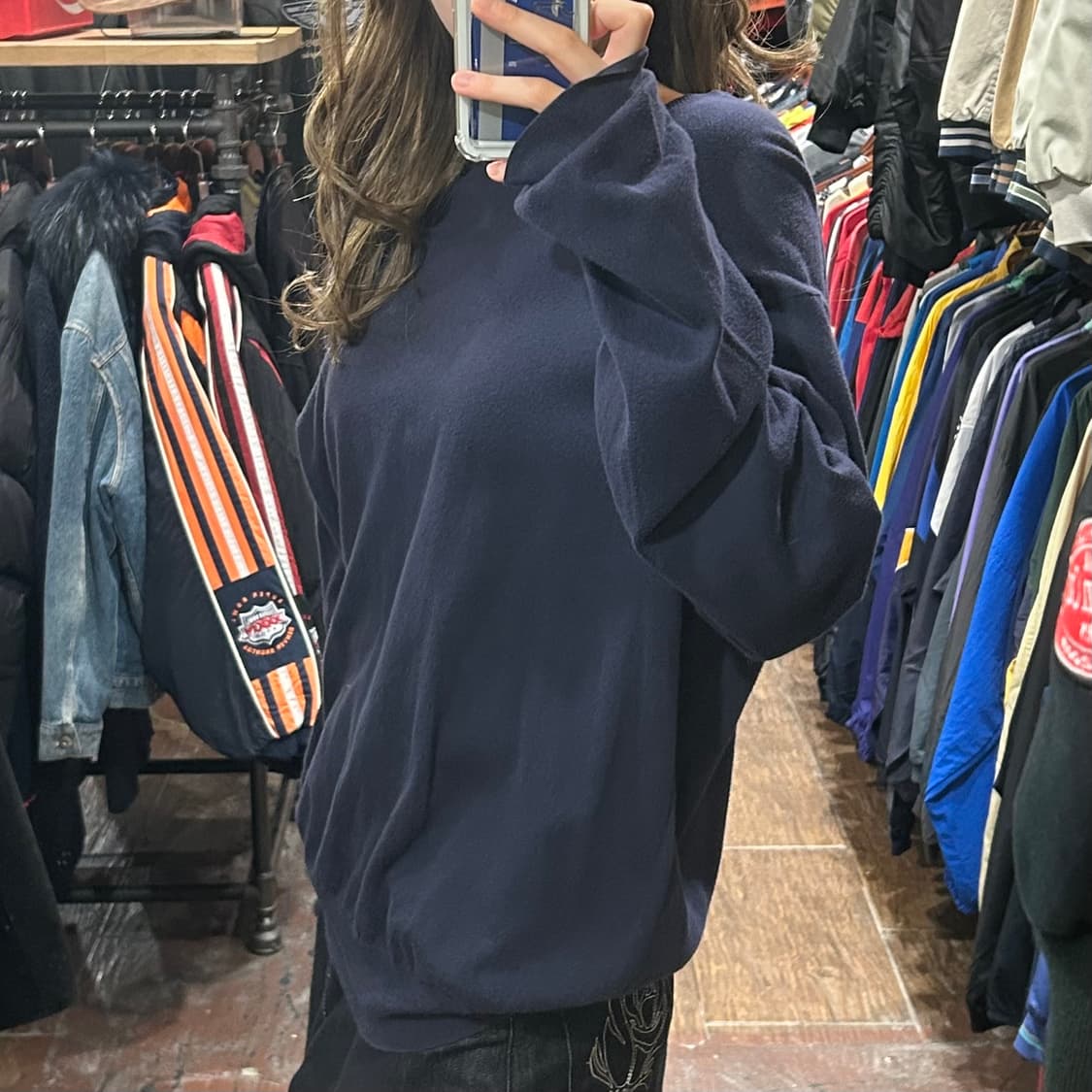 [HI] 폴로 니트 네이비 상품이미지4