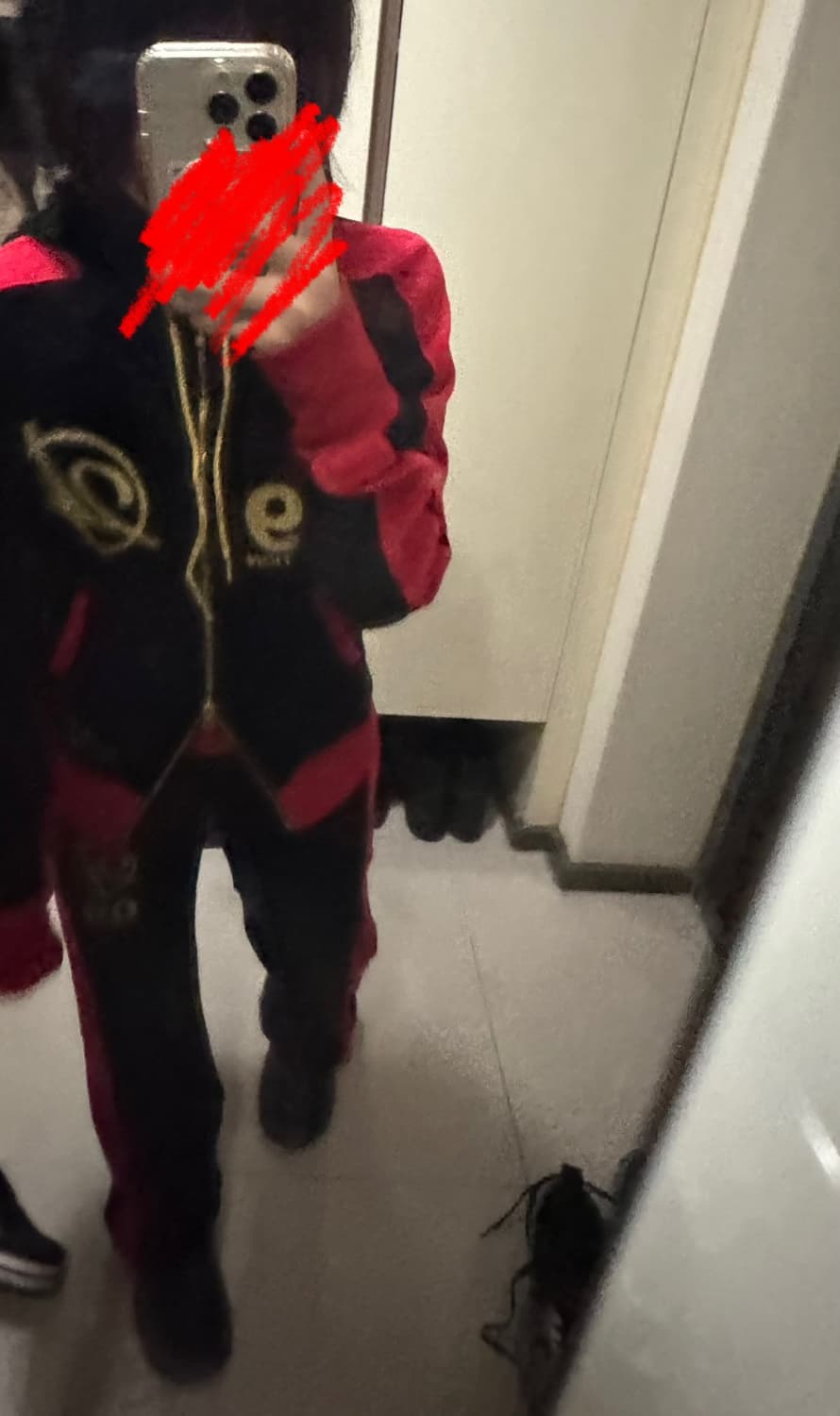 24karats 져지 벨벳 셋업 고스펑크 갸루 투웨이 금장 y2k 상품이미지3