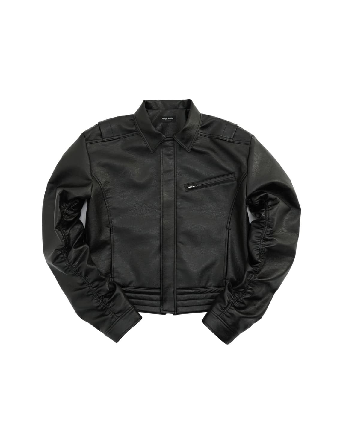 파아카이브 퍼커링 레더 자켓 1사이즈 상품이미지1