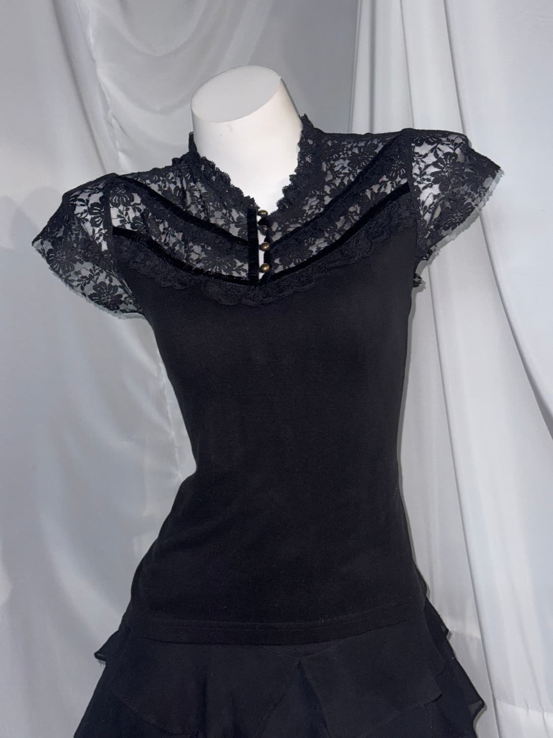 (5pcs) 무채색 블랙 오리엔탈 코디세트  상품이미지5