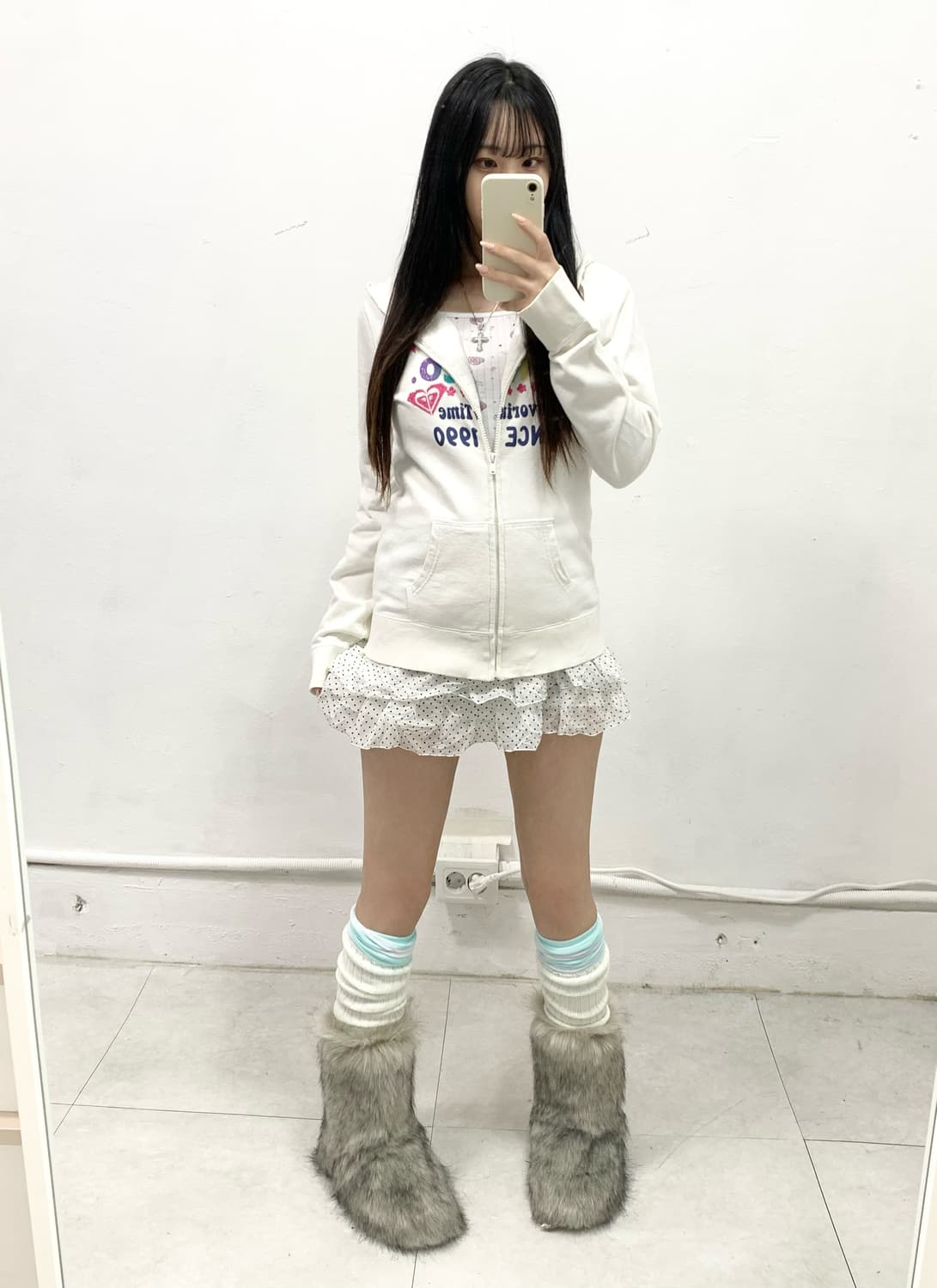 [ROXY] 록시 갸루 히비스커스 후드집업 상품이미지3