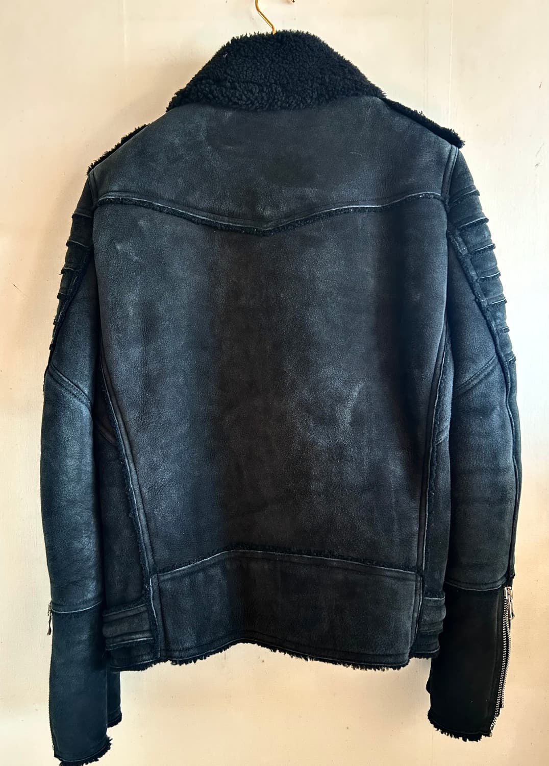 발망 무스탕 자켓 상품이미지2