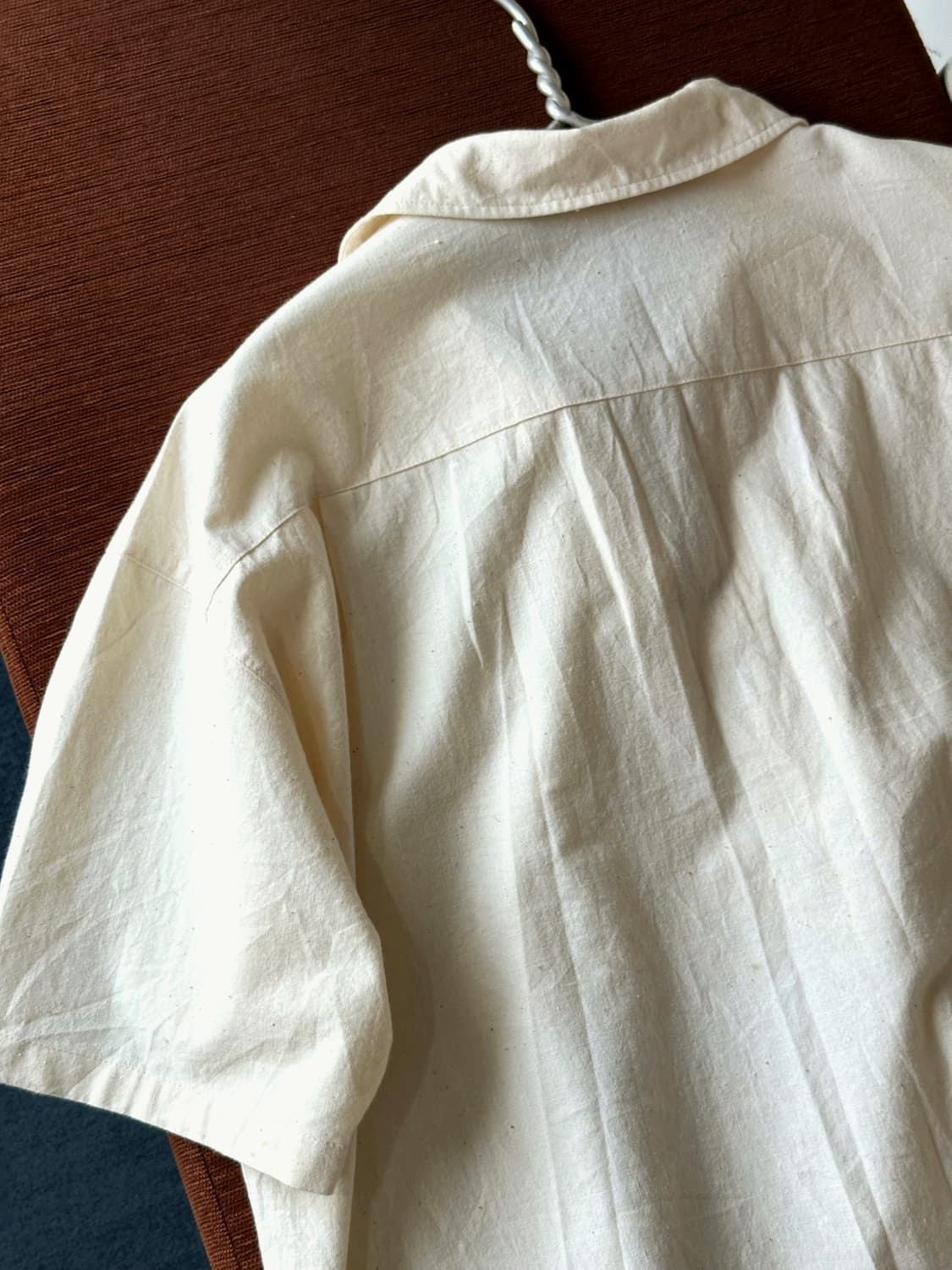 Natural cotton string design P/O shirt 상품이미지6