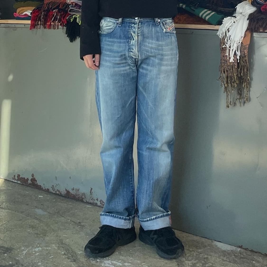 (착용컷) Diesel 셀비지 진 (남성용 30) 상품이미지2