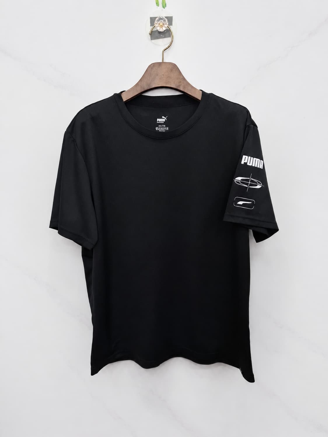 XL,110 )) PUMA 푸마 반팔티셔츠! 팔 옆로고~ 디자인 예뻐요 상품이미지1