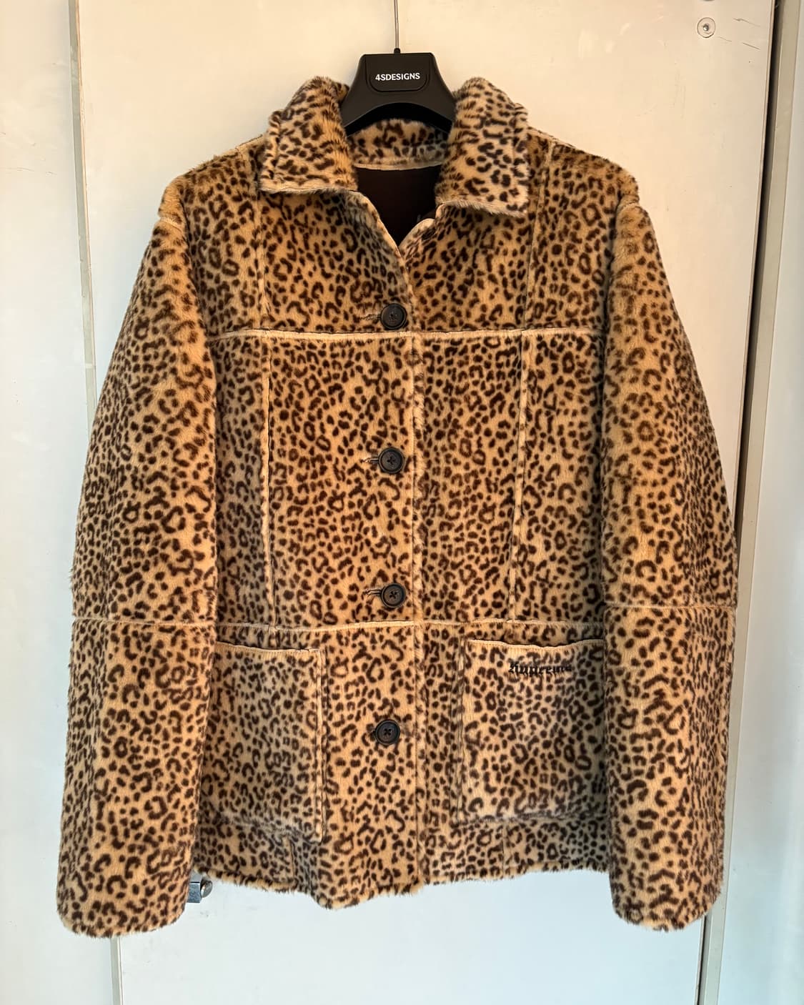슈프림 리버시블 레오파드 자켓 M 상품이미지1