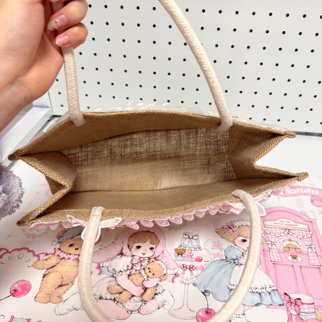 핸드메이드 패치워크 토트백 상품이미지7