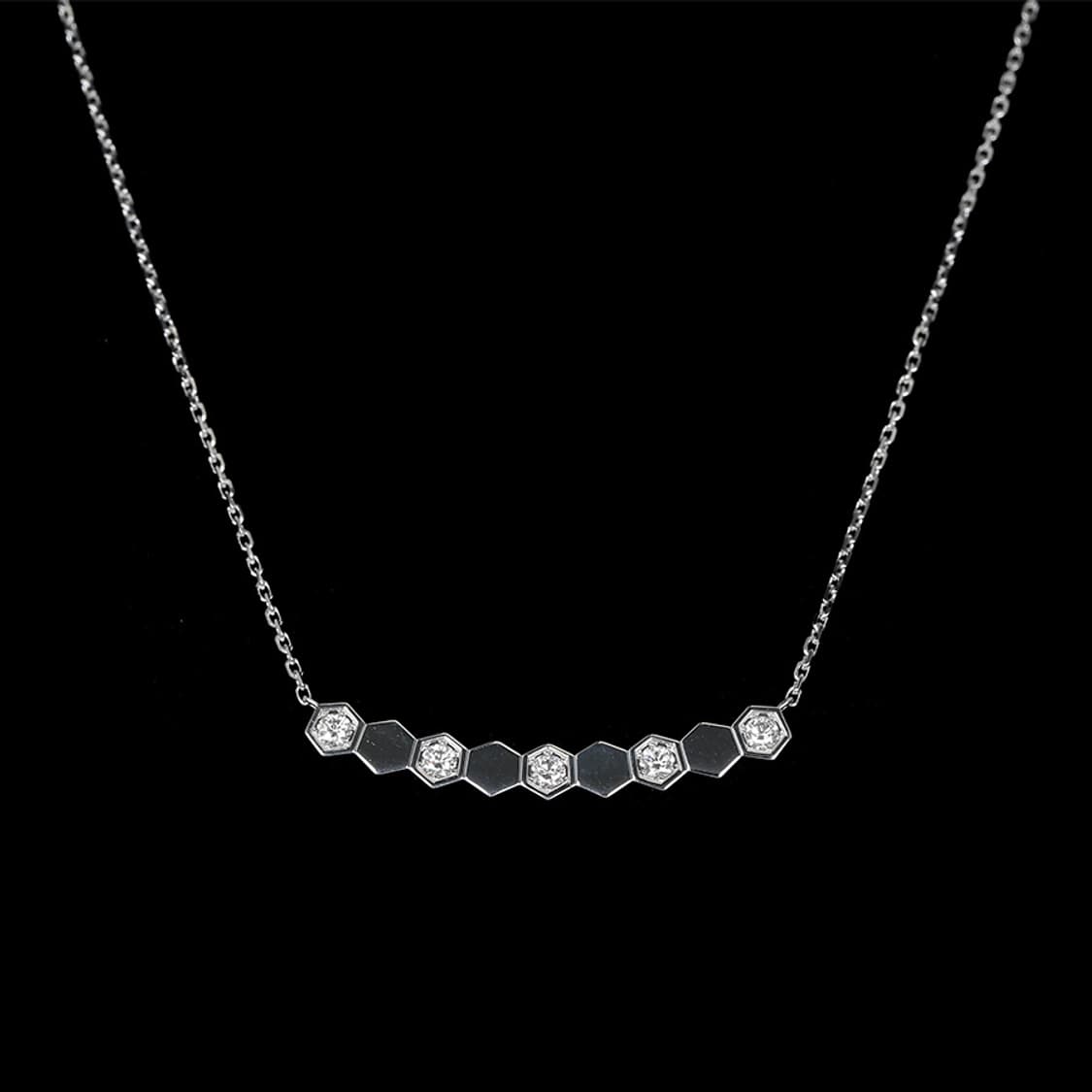 쇼메 비 드 쇼메 비마이러브 다이아 목걸이 세미 파베 네크리스 08398 상품이미지6