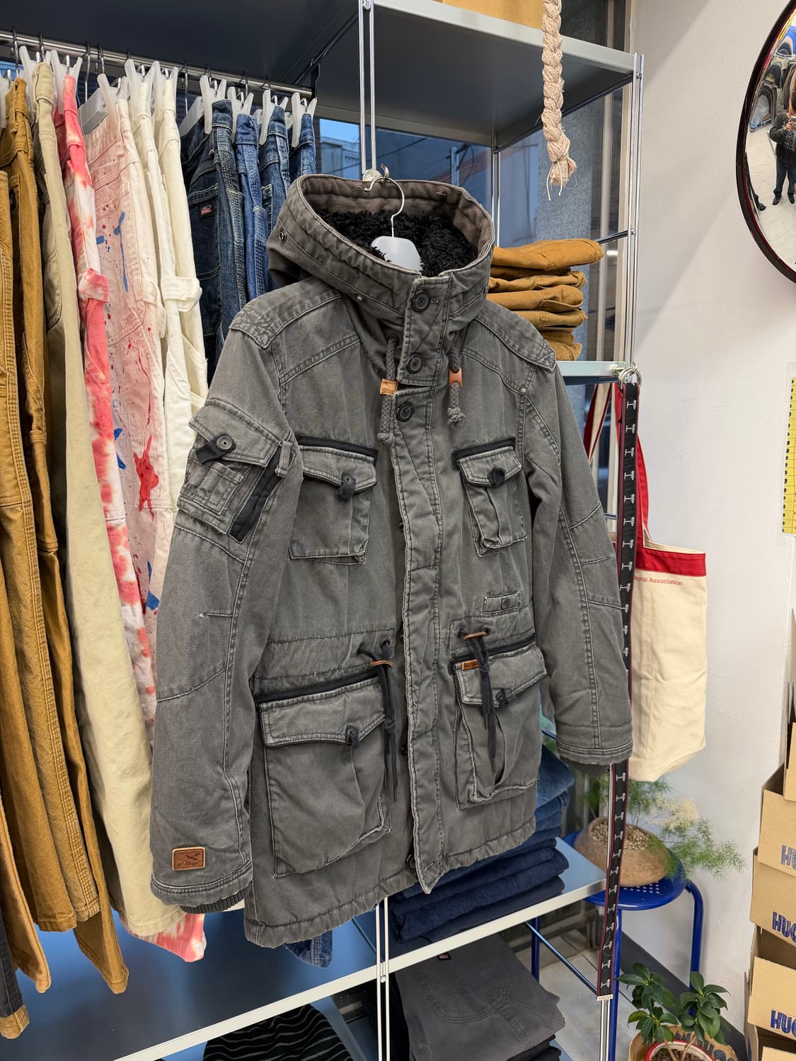 KHUJO washed military multipocket jacket 상품이미지10