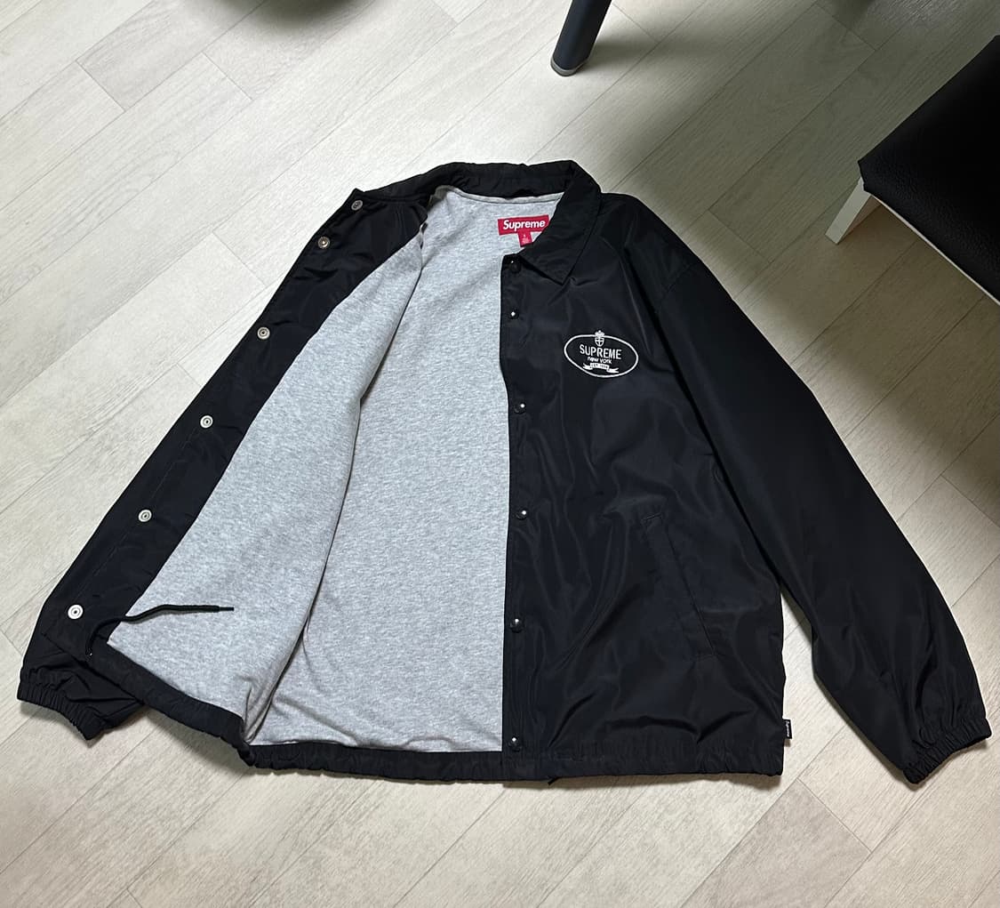 슈프림 크레스트 코치 자켓 블랙 - 24fw S 상품이미지5