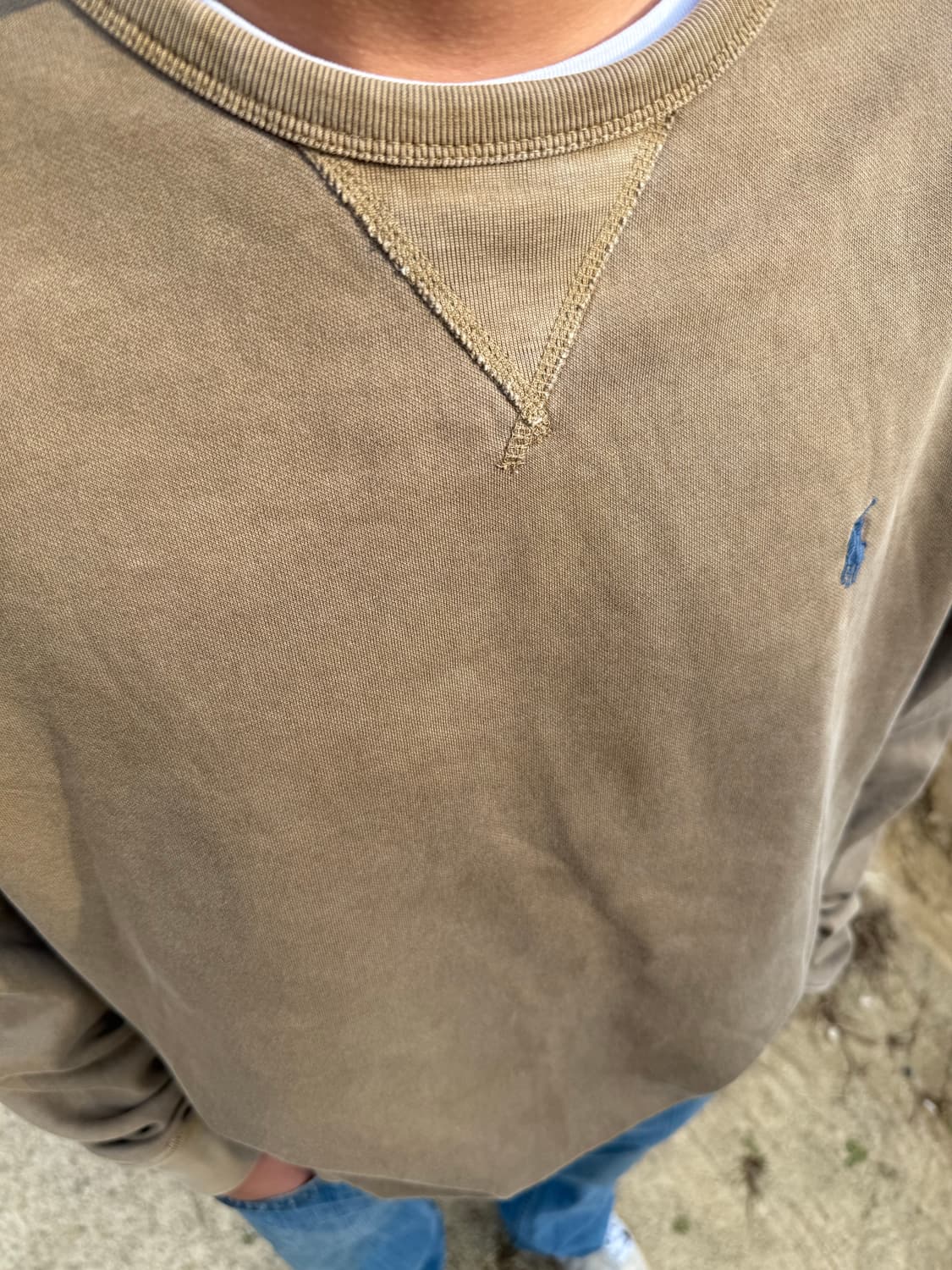 Polo Ralph Lauren 빈티지 워싱 크루넥 스웻셔츠 상품이미지6