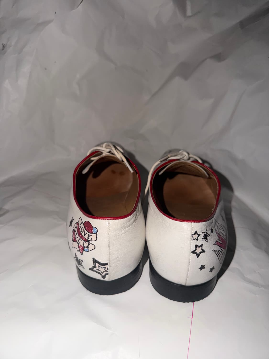 구찌 05aw 타투 핸드패인트 옥스퍼드 슈즈 상품이미지6