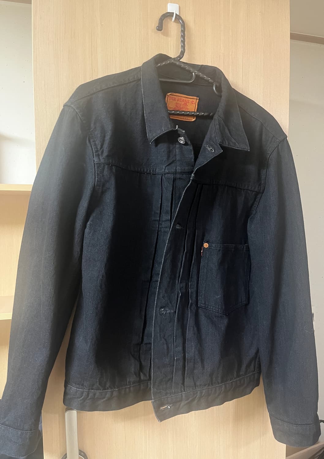 tcb jeans 블랙 데님 자켓 46 상품이미지1