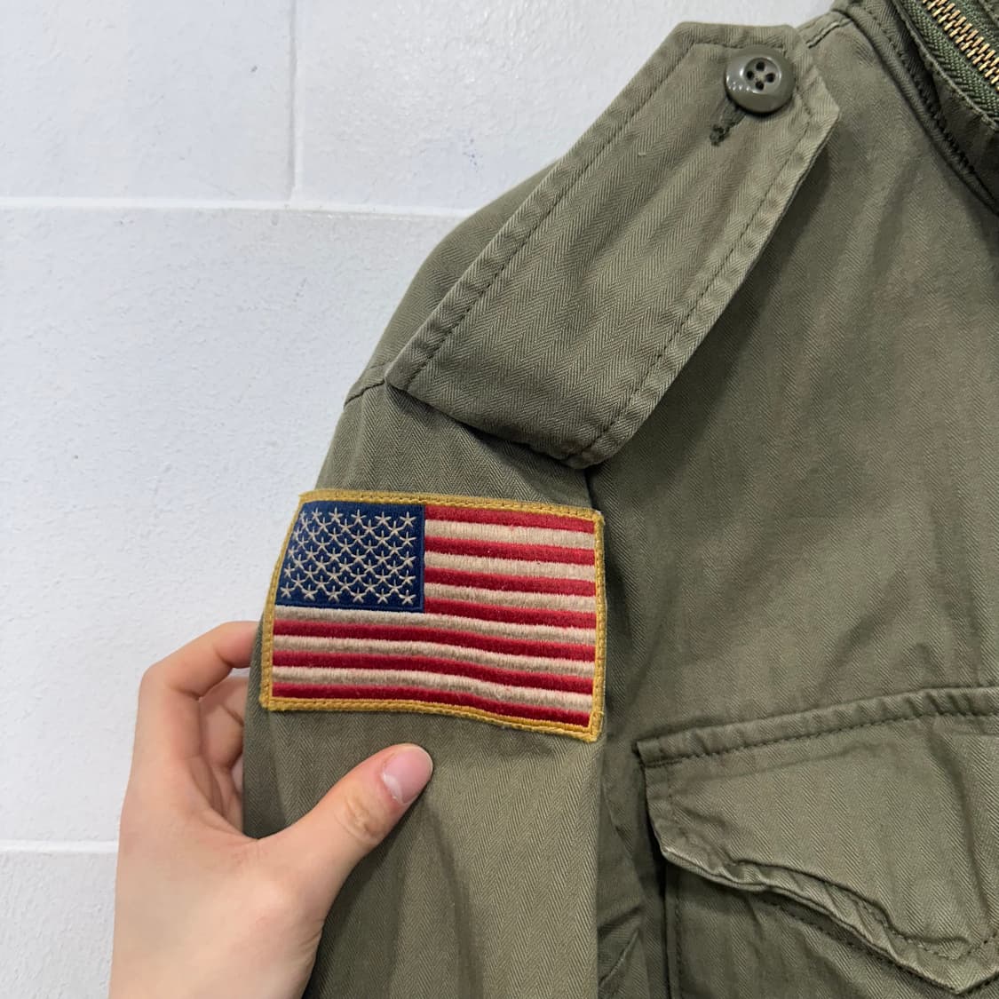 폴로 랄프로렌 밀리터리 헌팅자켓 상품이미지6