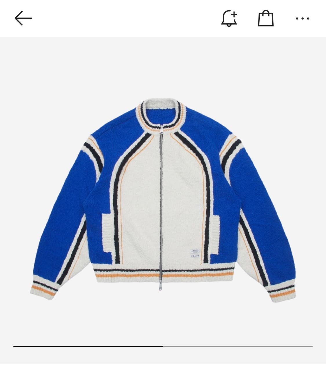 아더에러 알리브 니트 블루 상품이미지1