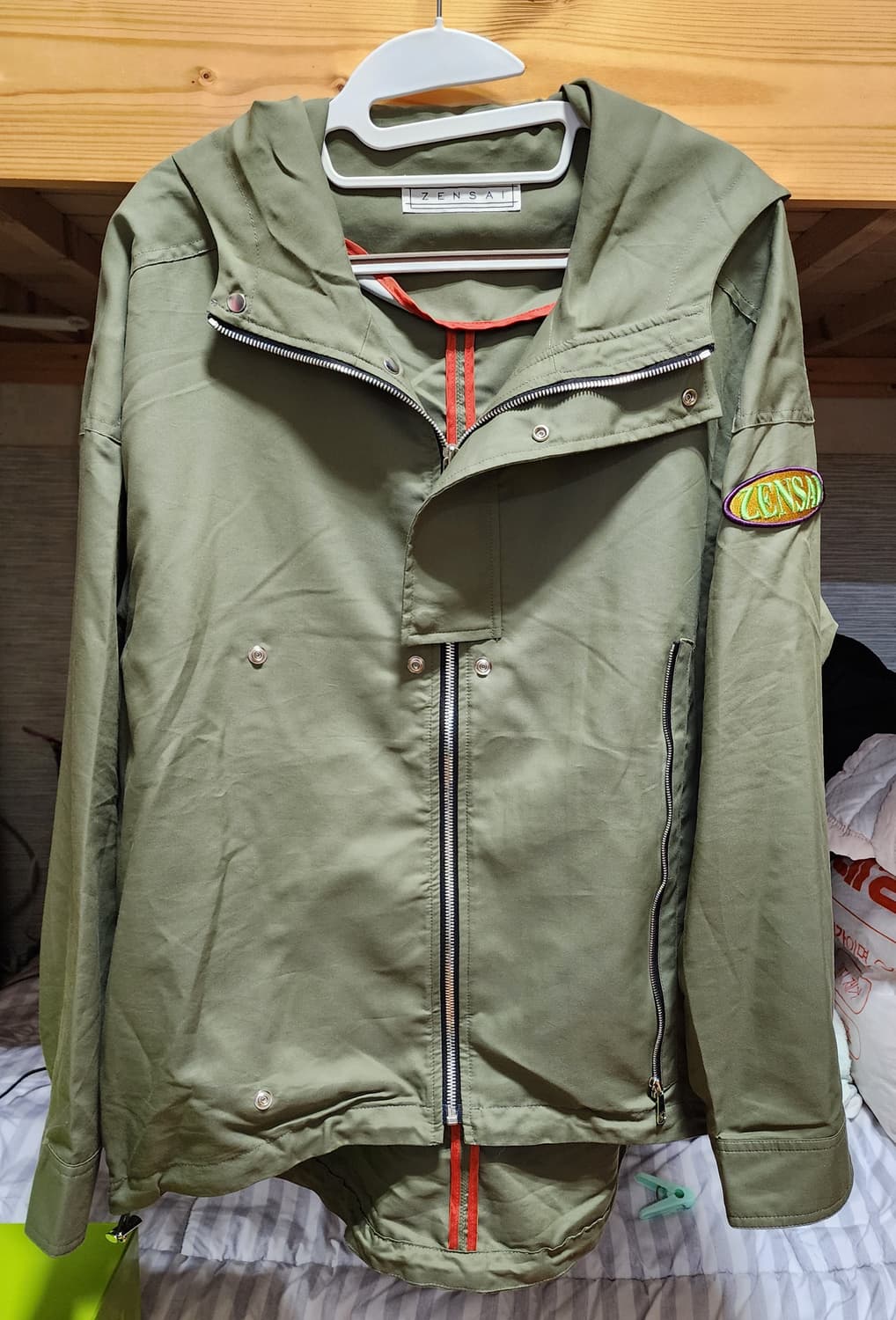 [S] 젠사이 테크웨어 디자인 점퍼 집업후드 후드집업 상품이미지3