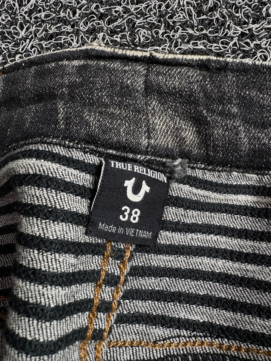 트루릴리젼 크링클 워싱 데님 바이커 진 4214 상품이미지3