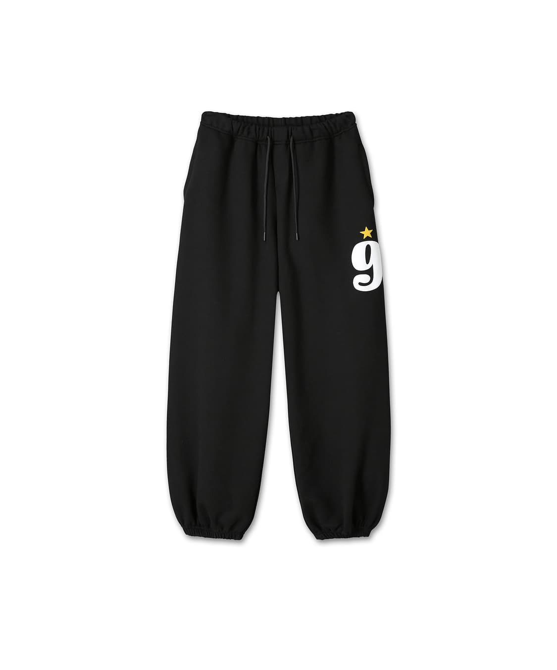 [S] 9999아카이브 9 스타 조거 스웨트 팬츠 블랙 상품이미지1