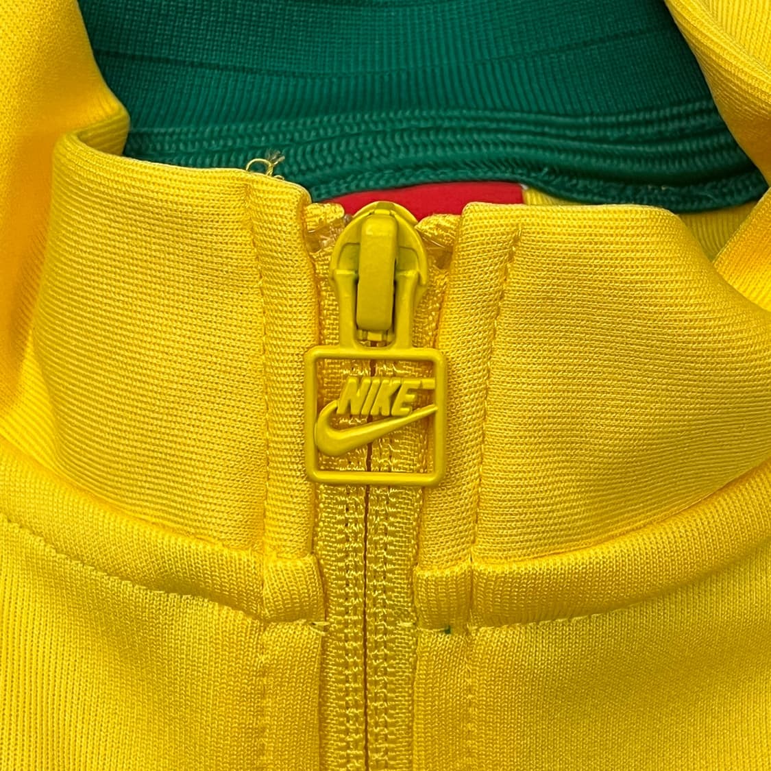 [정품/70] 나이키 브라질 축구 국가대표팀 트랙 자켓 옐로우 b17 상품이미지7