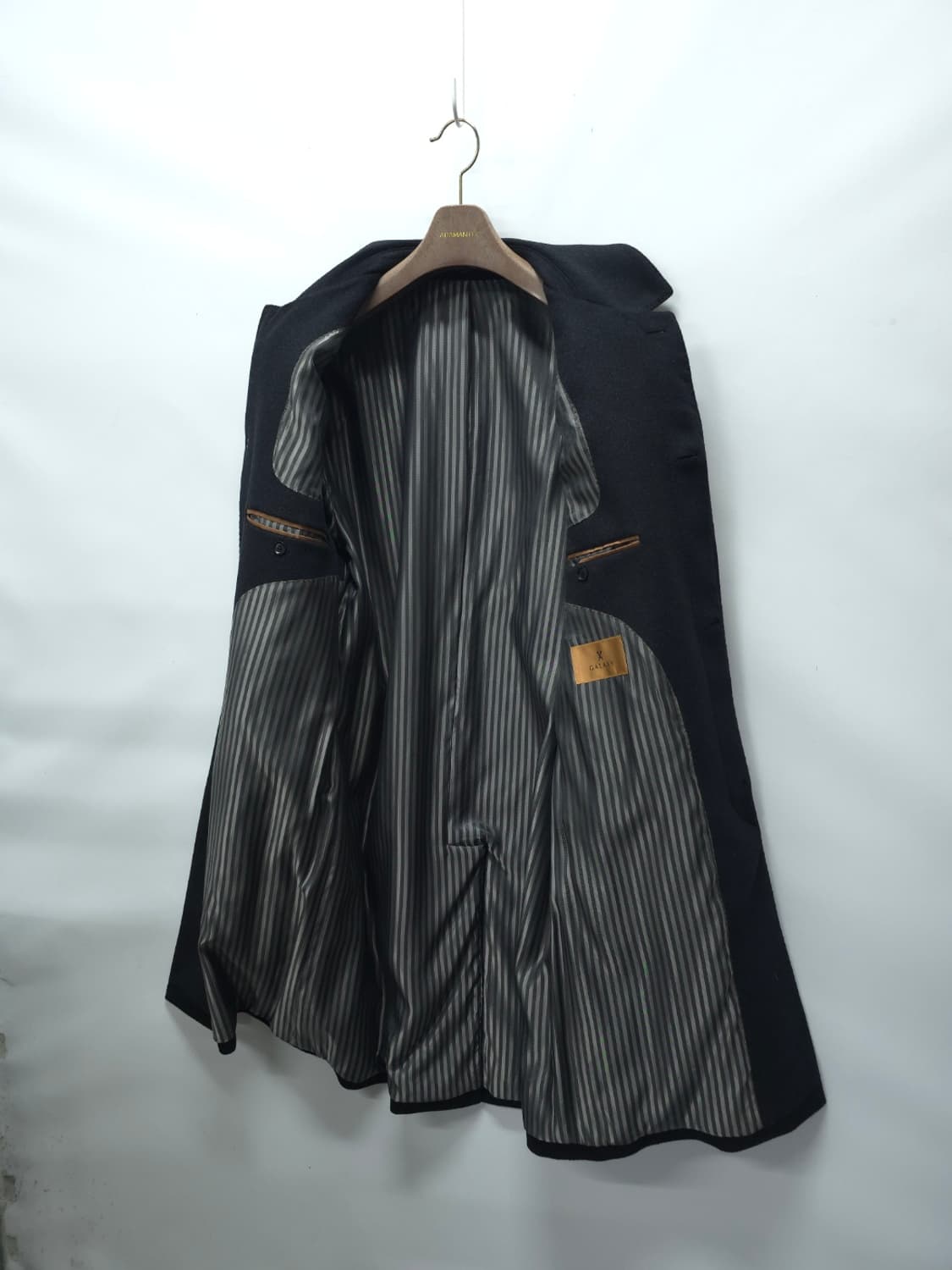 갤럭시 남성 캐시미어 체스터필드코트 (105사이즈) 상품이미지3