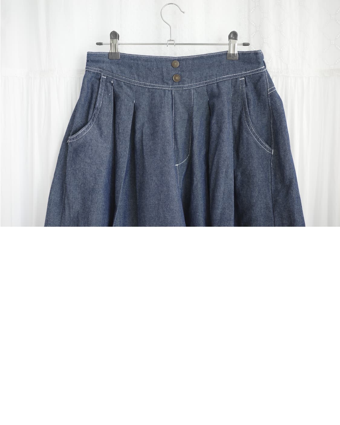 Denim skirt pants 상품이미지5