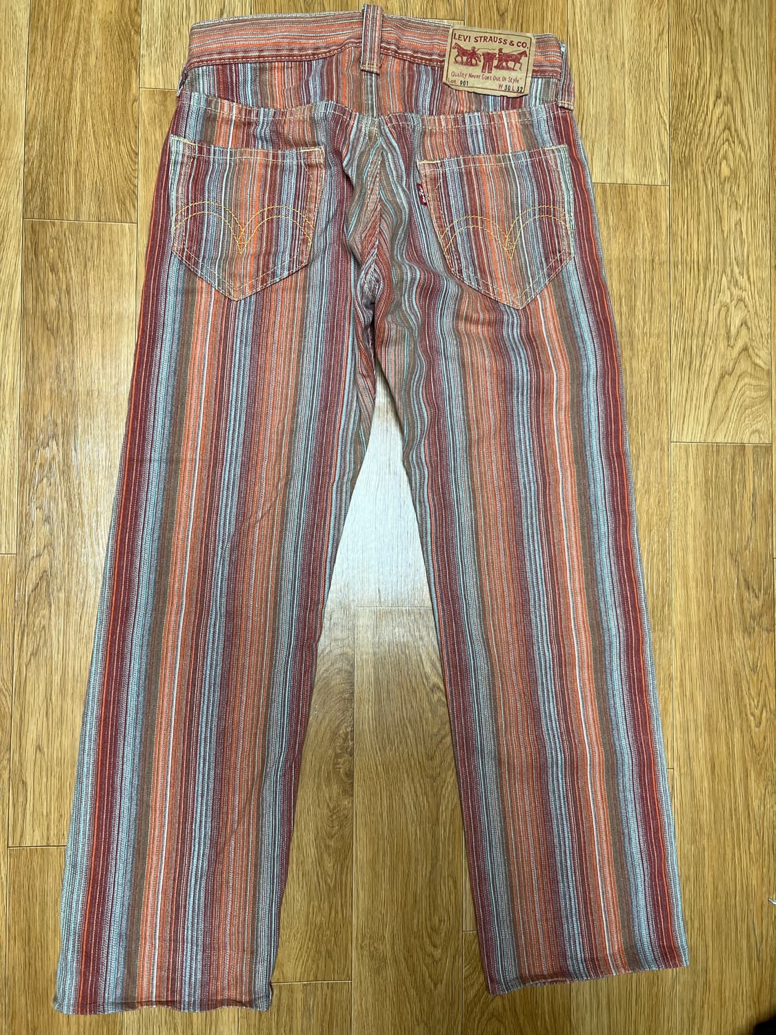 일판 희귀패턴 리바이스 901 캐피탈 무드 상품이미지2