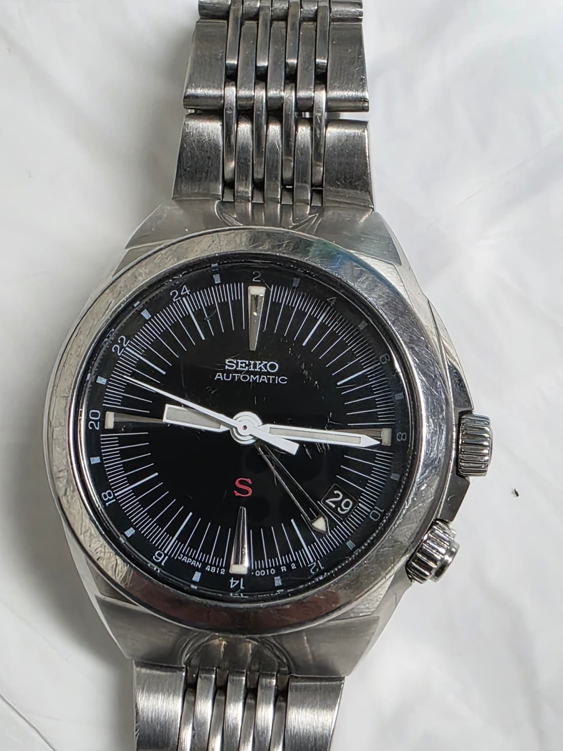 세이코 레드 알피니스트 오토매틱 빈티지 시계 상품이미지1