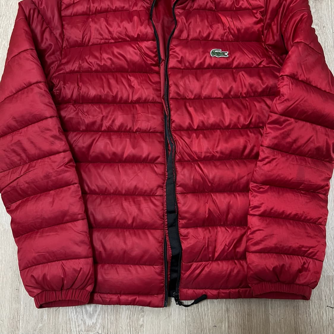 라코스테 남성 로고 구스다운 라이트 경량패딩 48  상품이미지4