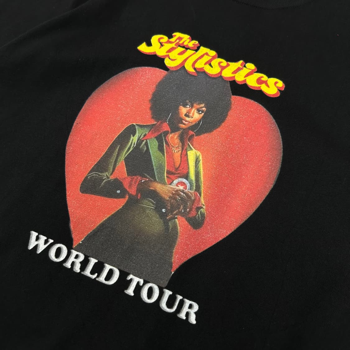 The stylistics big print T-shirt 상품이미지5