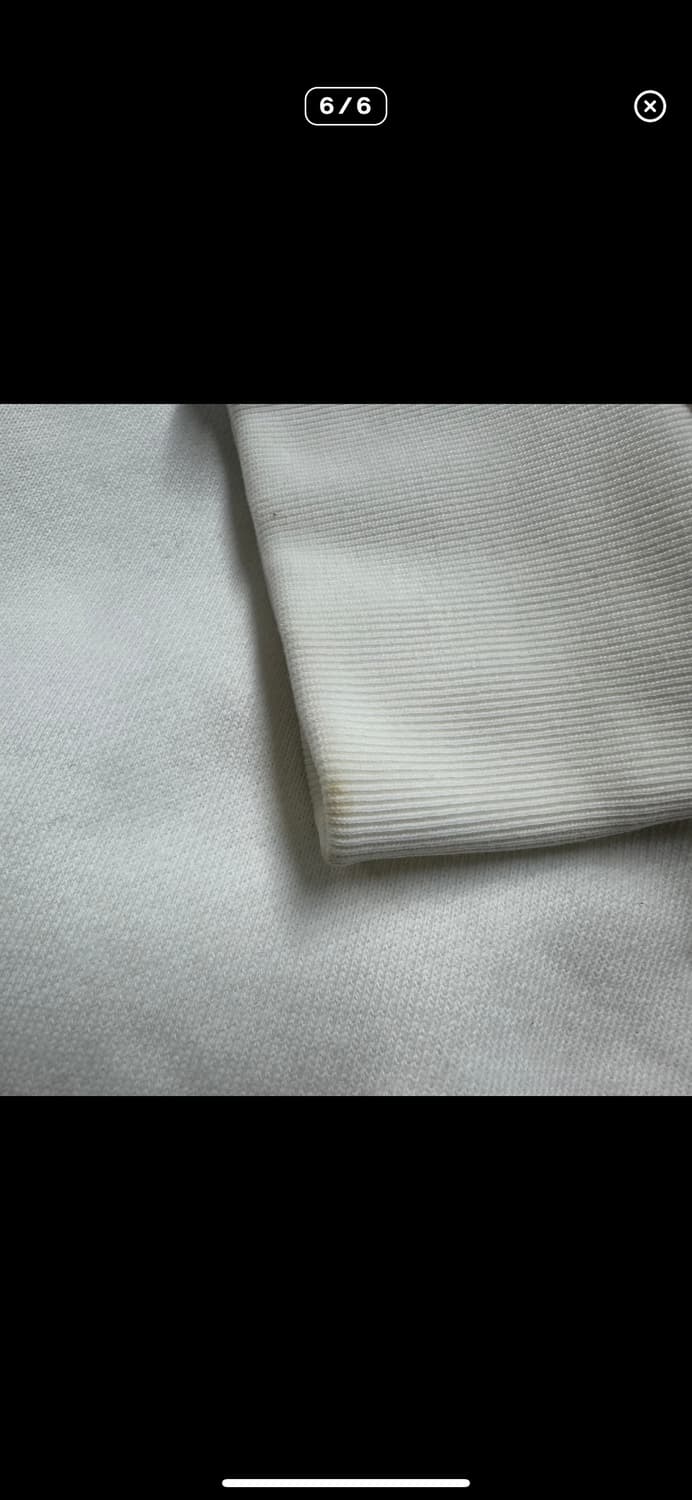  (바배) 아디다스 화이트 트레포일 맨투맨 상품이미지6