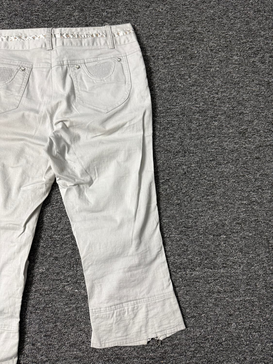 빈티지 스타 카프리 팬츠 상품이미지6