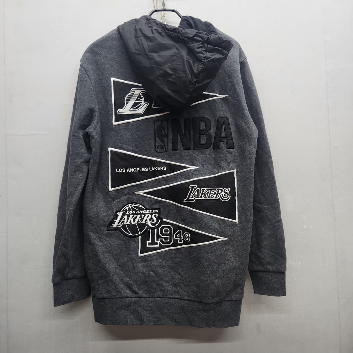 NBA 레이커스 백 패치 후드 L(L) 상품이미지6