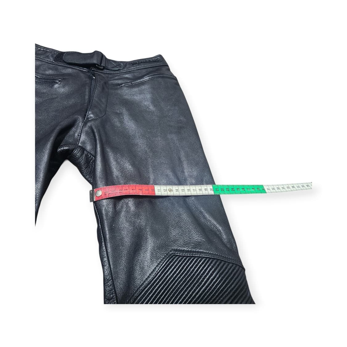 L)SPAZZIO 스파찌오 가죽팬츠 라이더팬츠 모터사이클 팬츠 무릎보호대 상품이미지7