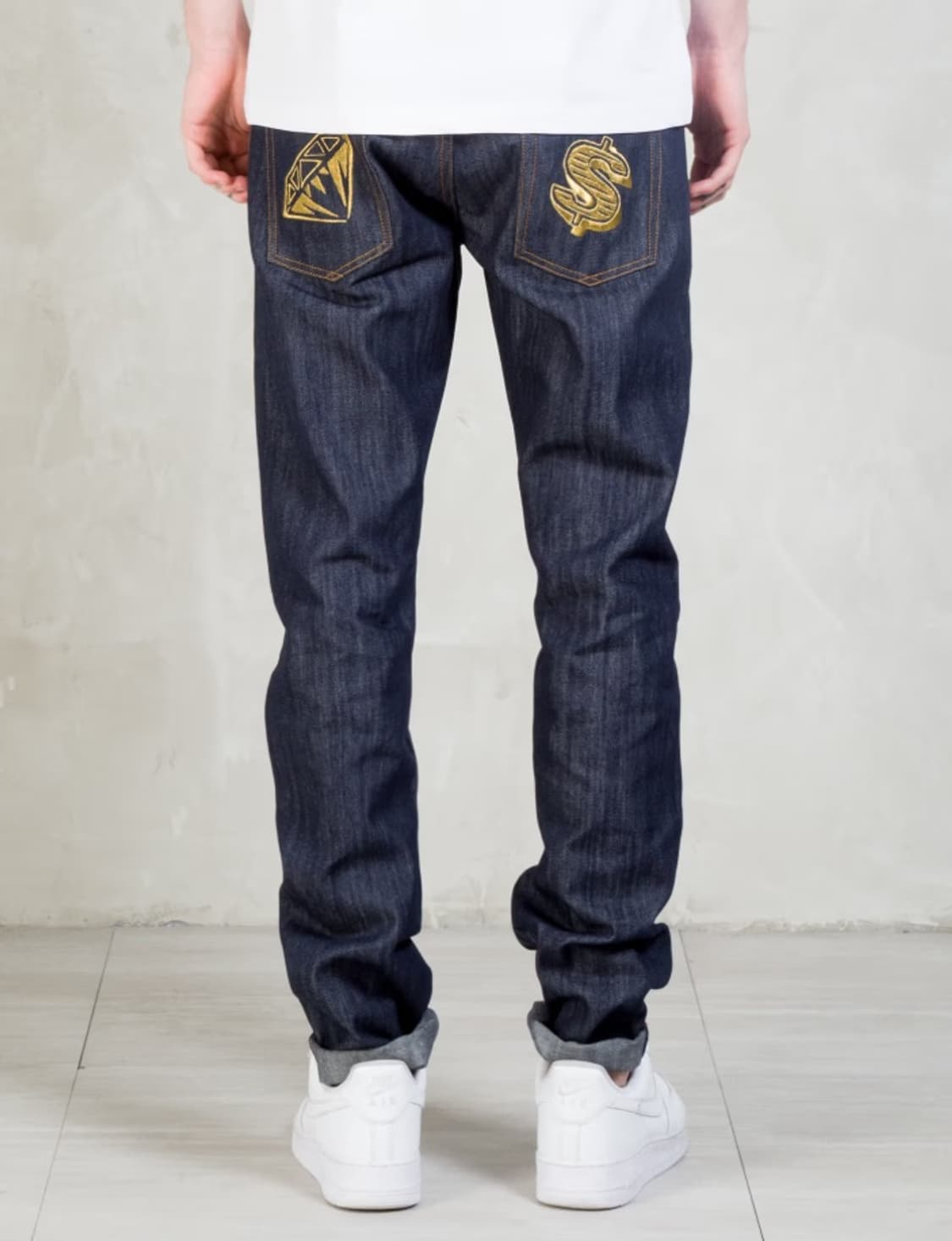 bbc 슬림핏 다이아몬드 달러 데님 상품이미지1