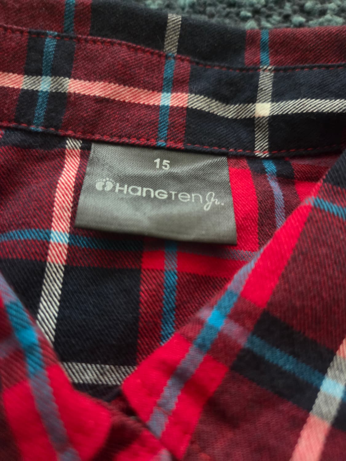 택포)HONGTENGF 레드 체크셔츠 상품이미지3