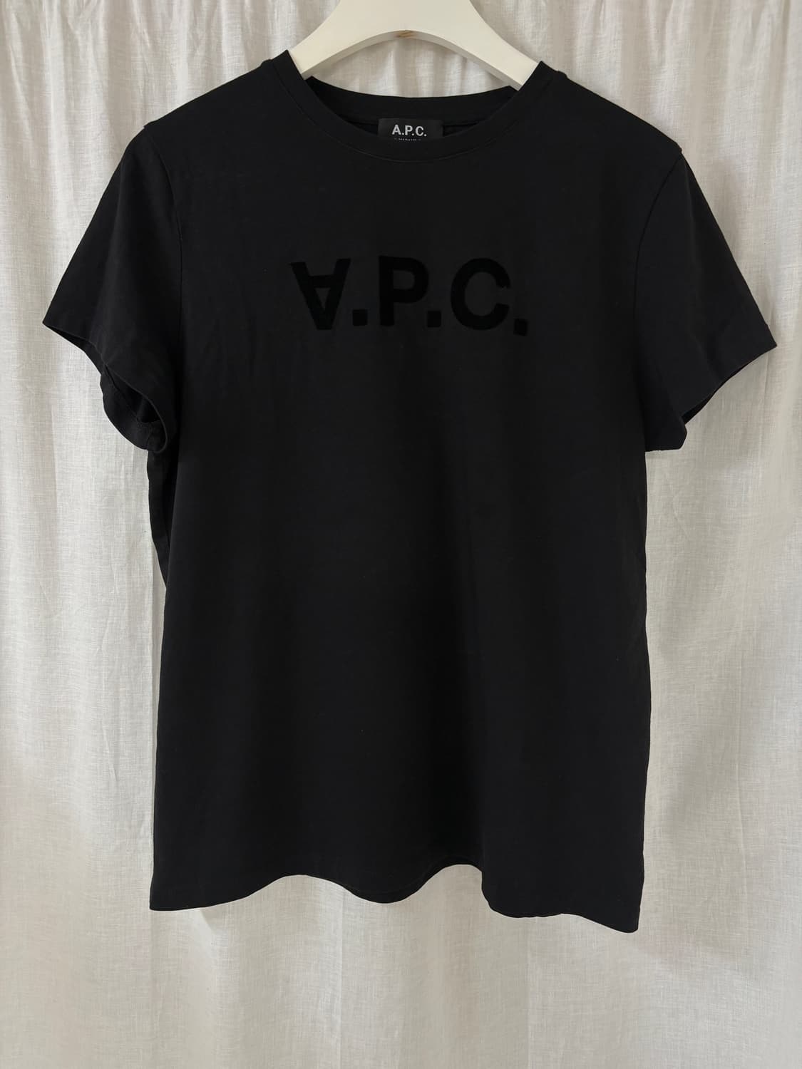 (W) [XL] 아페쎄 코튼 티셔츠 상품이미지1