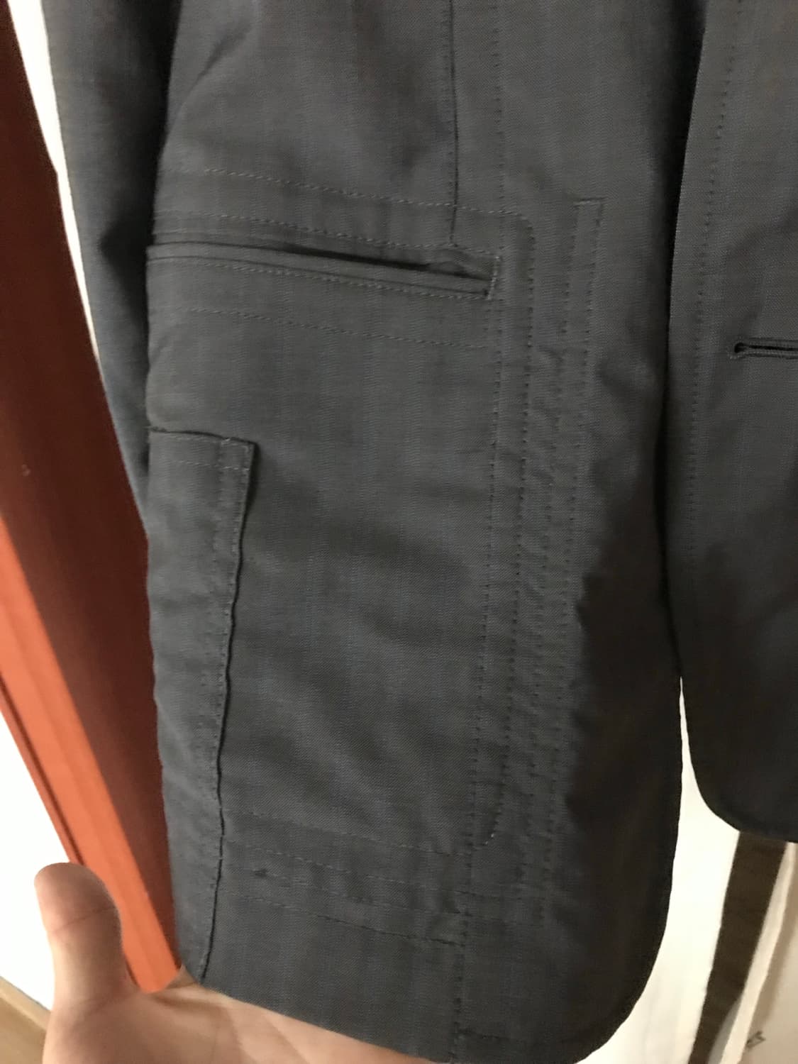 꼼데가르송 옴므 퍼커링 자켓 상품이미지2