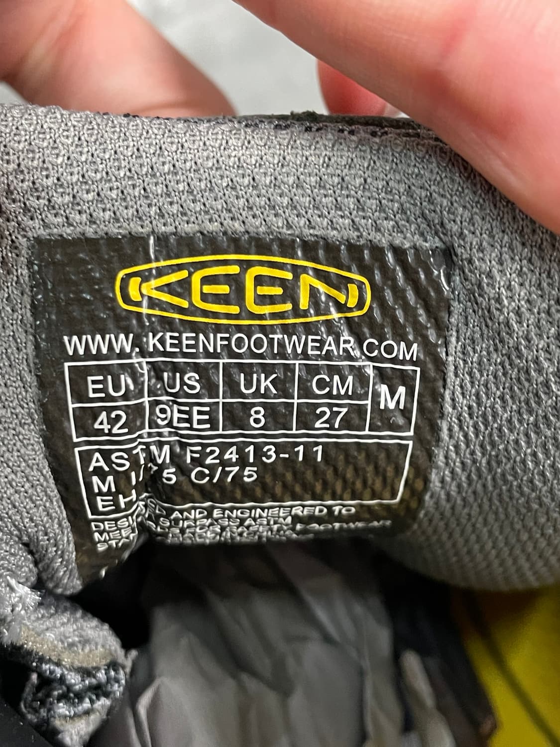 킨 데스틴 미드스틸 워커 슈즈 상품이미지8