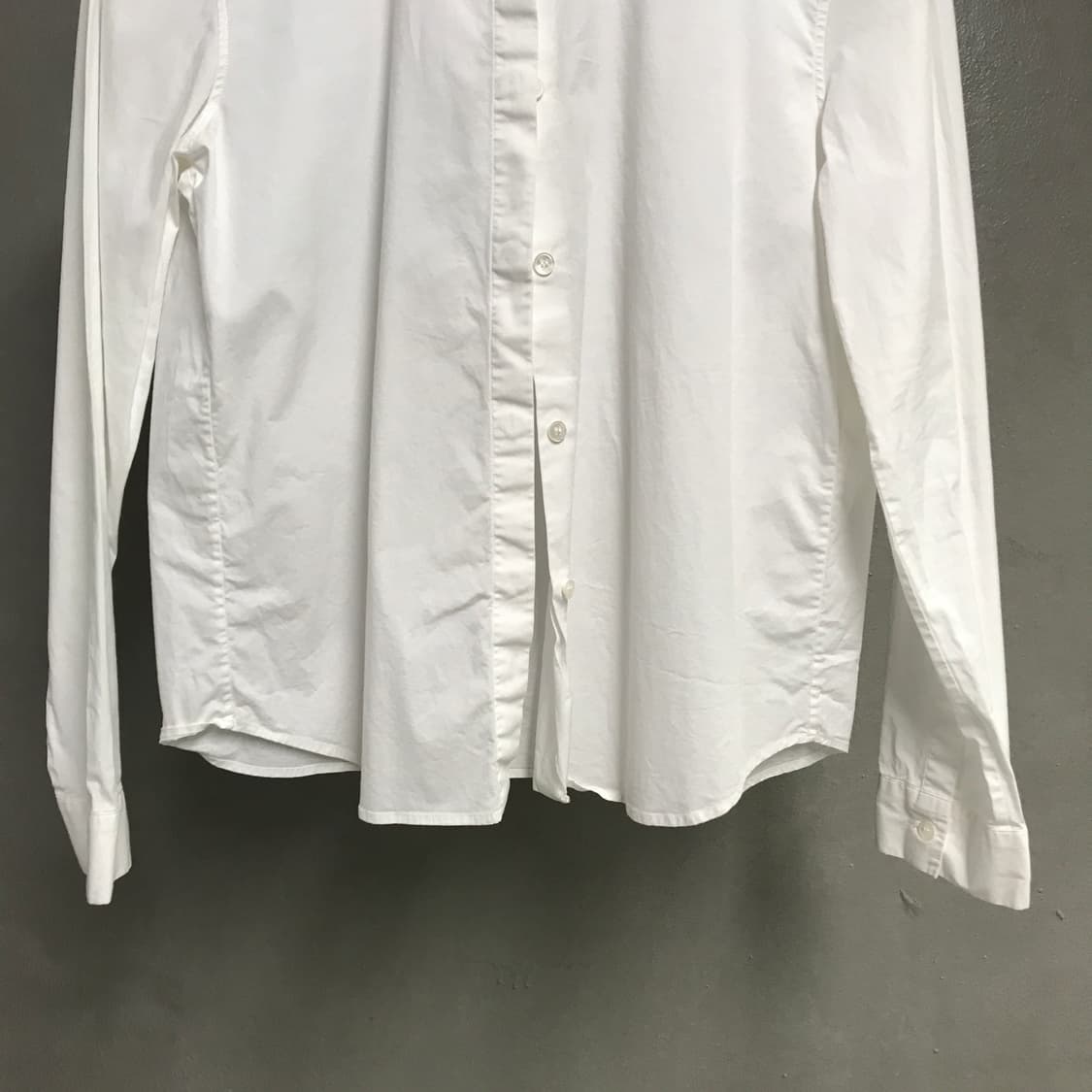 질샌더 화이트 셔츠 36(W) 상품이미지3