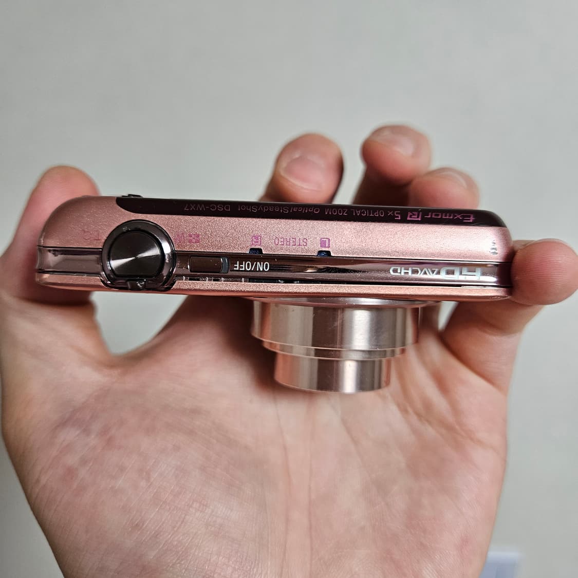 소니 Cybershot DSC-WX7 핑크 디카 상품이미지7
